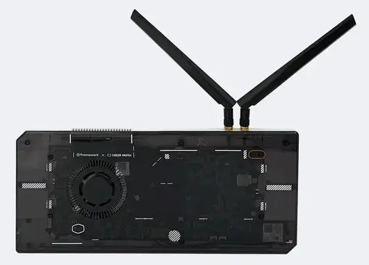 DeepComputing K3 board in the Cooler Master case