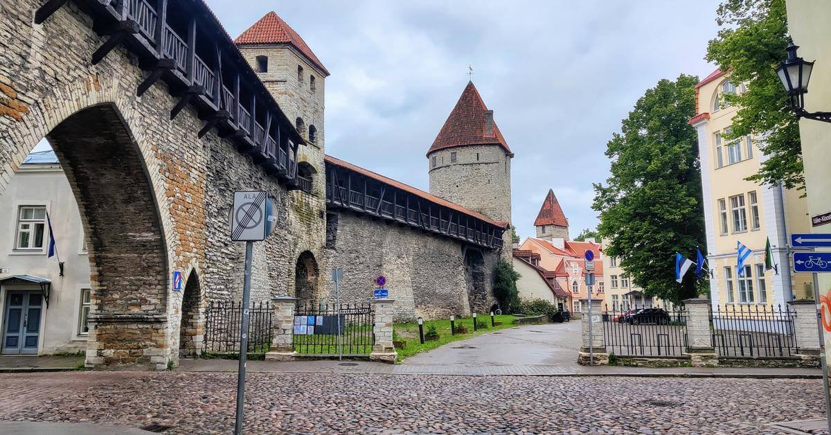 Tallinn is famous for the old town